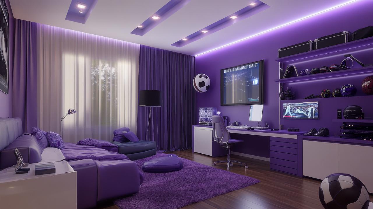 cómo transformar tu hogar con el color lila de vino: tendencias en decoración