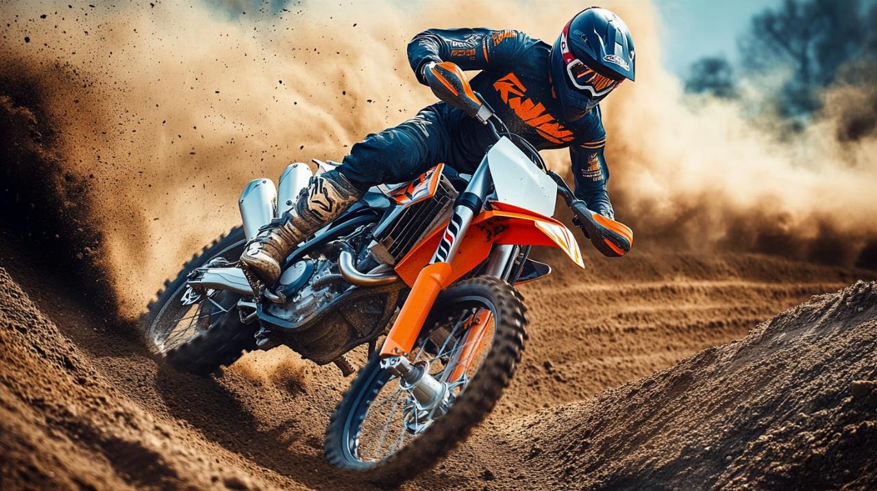 Las motos de cross KTM: la garantía de la potencia y su mantenimiento esencial