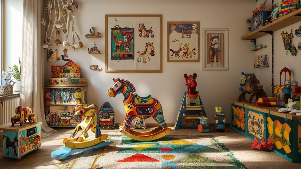 cómo elegir el caballo balancín perfecto para tus niños