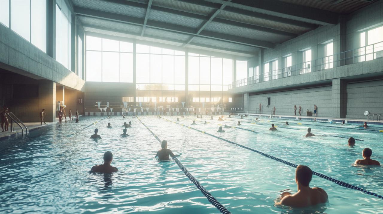 Piscina Mallarmé: cuando el diseño espacial refleja la búsqueda del ideal artístico