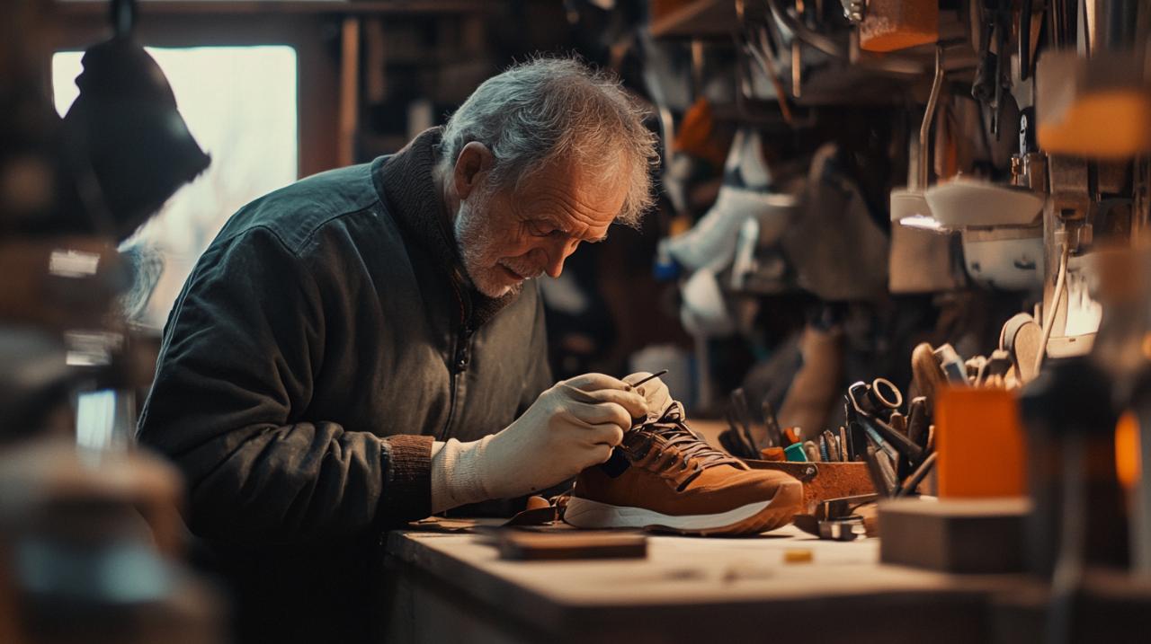 tradición zapatera en Bourges: el arte de la reparación de calzado
