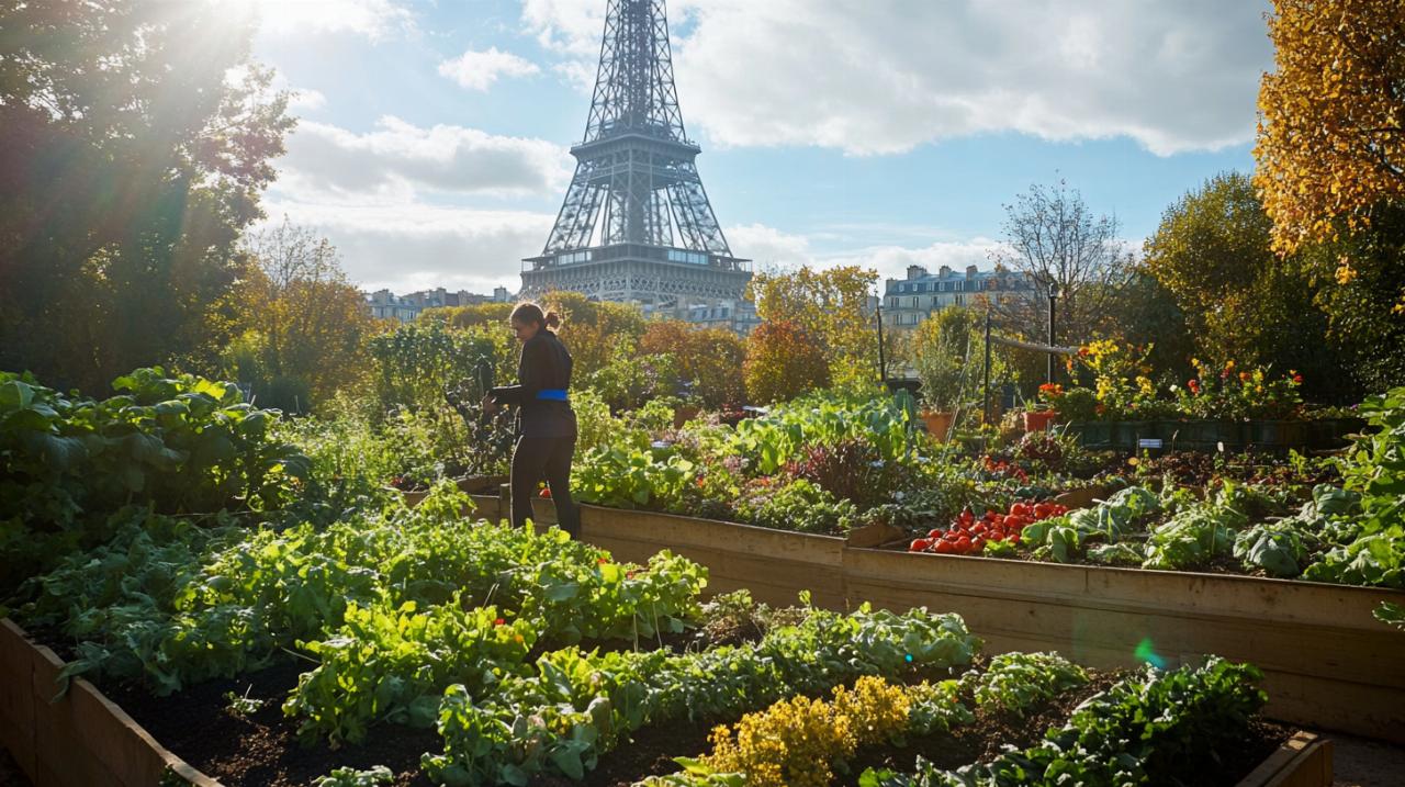 cómo transformar terrazas en jardines culinarios estilo parisino