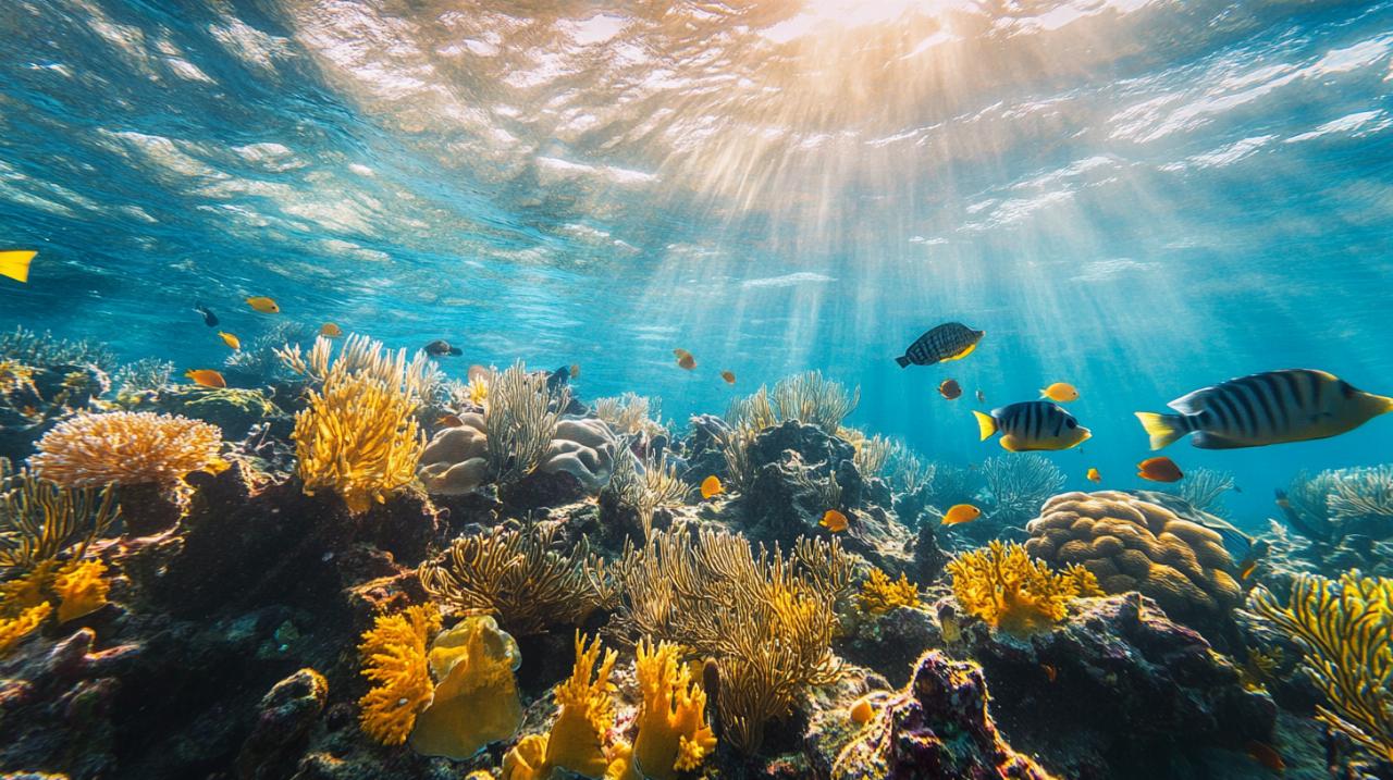 Exploración de la espectacular barrera de coral de Guadalupe: guía y mejores lugares entre algas y praderas marinas tropicales