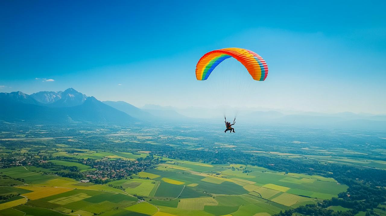 Salto en paracaídas Annemasse: descubre la emoción del vuelo en tándem sobre el Mont Blanc