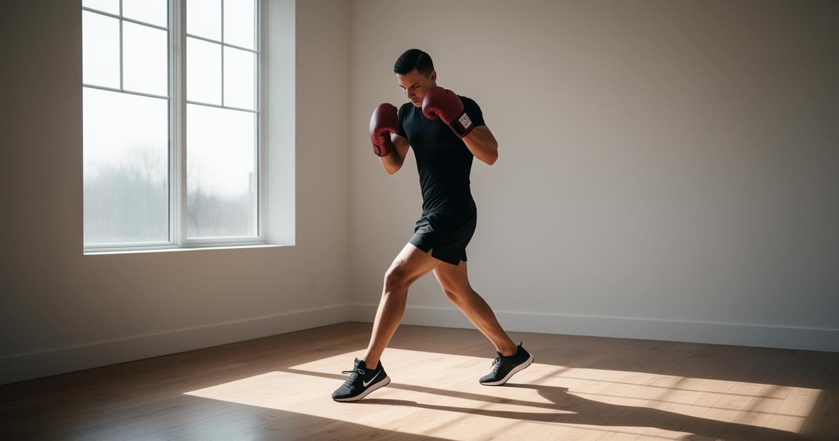 Entrenamiento casero de boxeo: 8 técnicas para entrenar en casa en boxeo inglés paso a paso